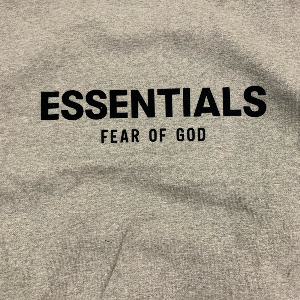 Fear Of God Essentials Hoodie (SS22) Dark Oatmeal - Picture 5 of 5